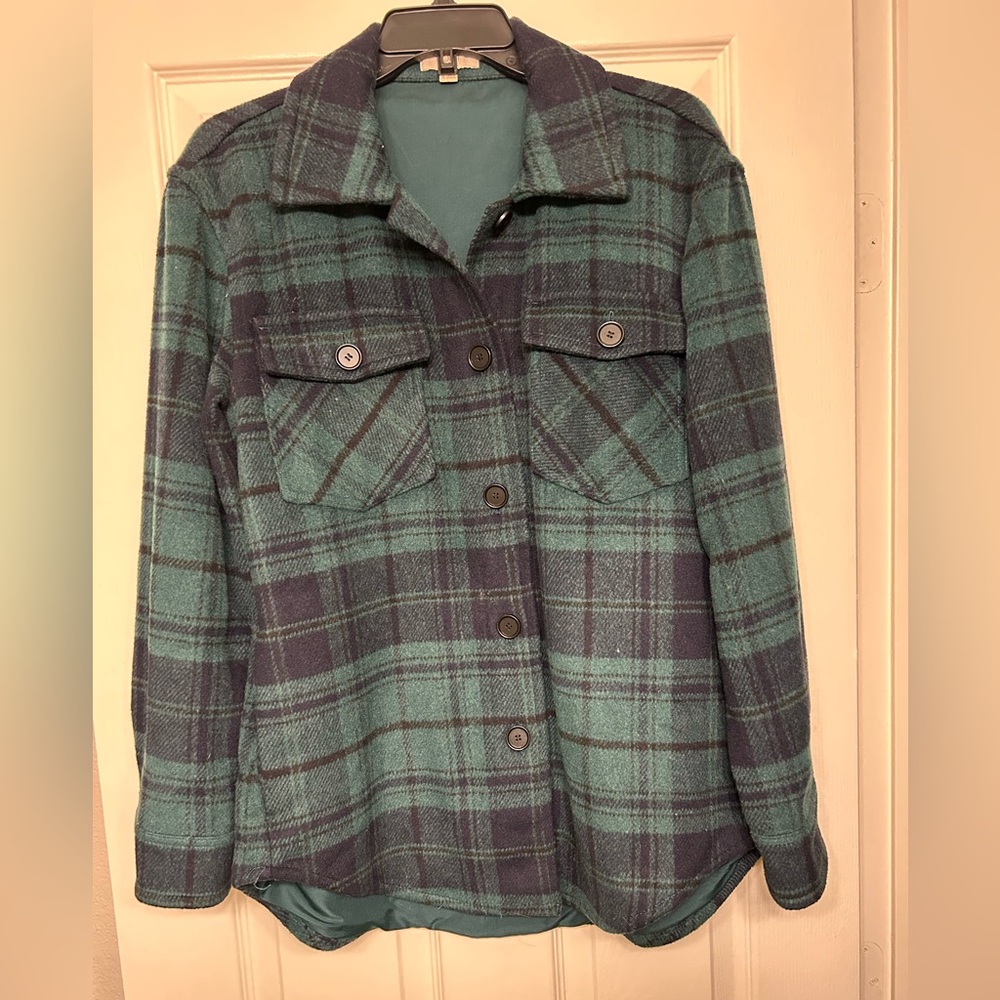 LOFT Plaid Jacket